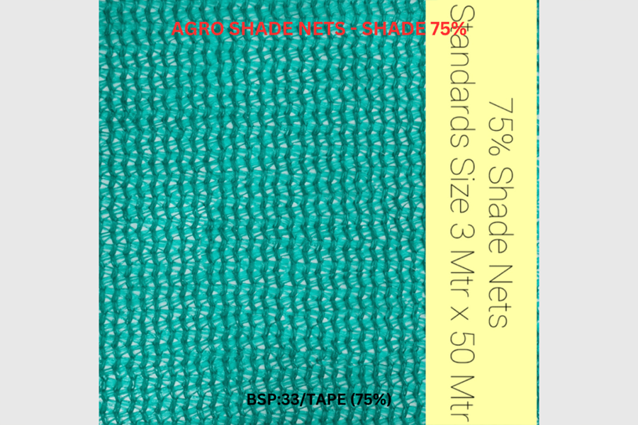 Agro Shade Nets - Shade 75%